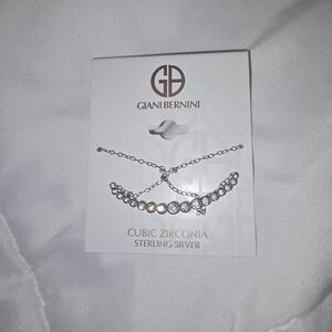NEW Sterling Silver Giani Bernini CZ necklace